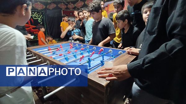 شبیه‌سازی مسیر پیاده‌روی نجف اشرف تا کربلای معلی در پایانه اتوبوس رانی عاشق‌آباد