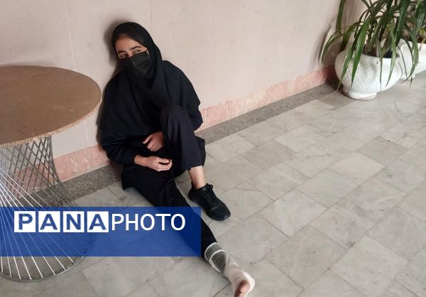 اجرای مانور زلزله در هنرستان شهید شهیدی خلیل آباد 