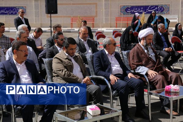 افتتاح آموزشگاه ۱۲ کلاسه شهید آیت الله آل هاشم 