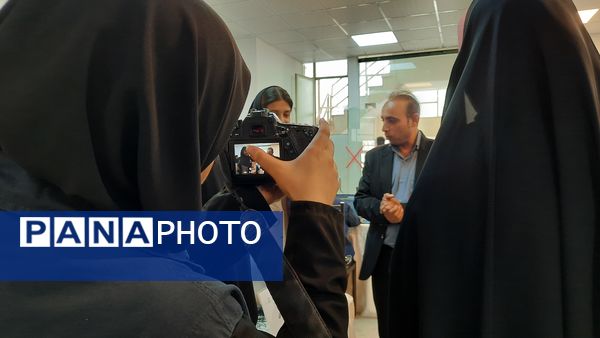 حضور معاون پرورشی و تربیت بدنی منطقه تبادکان در مانور رسانه‌ای پانا