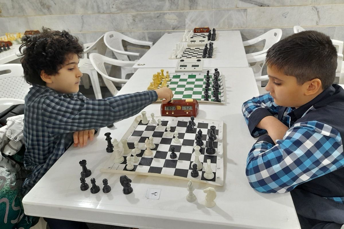 مسابقات منطقه ای شطرنج در مقطع ابتدایی در شهرستان قدس