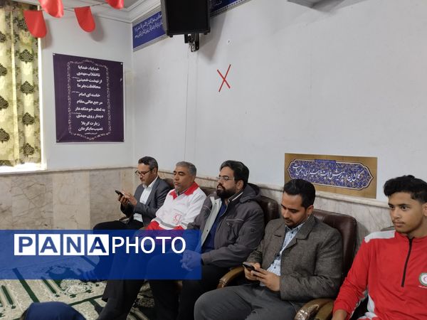 اجرای مانور سراسری زلزله در دبیرستان شاهد شیرودی