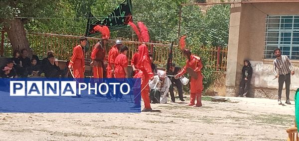 تعزیه خوانی واقعه عاشورا در روستای چکنه علیا خراسان رضوی 
