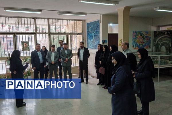 بازدید از هنرستان آفرینش پردیس