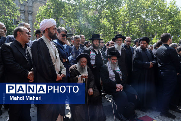 مراسم تشییع پیکر حسین امیرعبداللهیان وزیر امورخارجه شهید