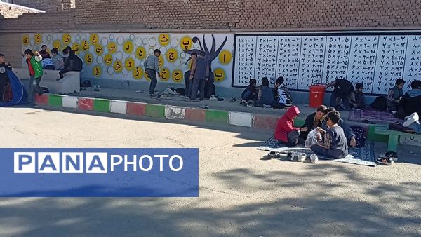 اردوی درون مدرسه ای روز دانش آموز در دبستان شهید پسندیده فدافن 