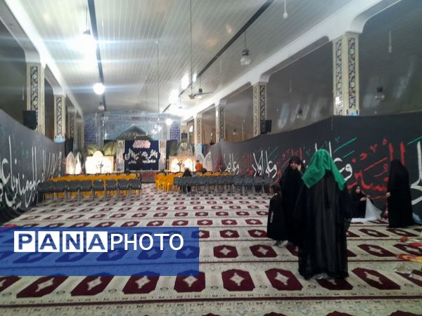 آماده‌سازی مصلی مینودشت برای همایش دختران فاطمی