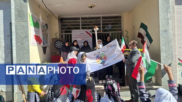  المپیاد ورزشی درون‌مدرسه‌ای در مدرسه شهید حدادی