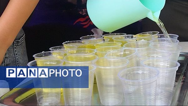 برپایی موکب دانش‌آموزی در روز اربعین حسینی در فاروج