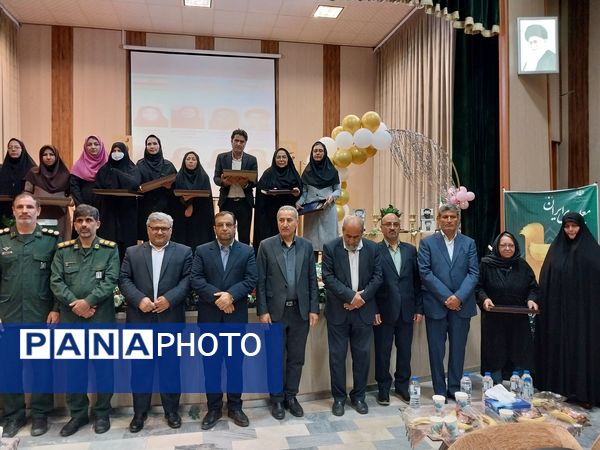 آیین بزرگداشت مقام معلم در شهرستان ابهر با حضور مسئولان استانی و شهرستانی