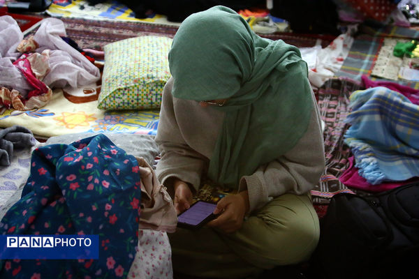 اعتکاف دانش‌آموزی در مسجد فاطمه الزهرا (س)