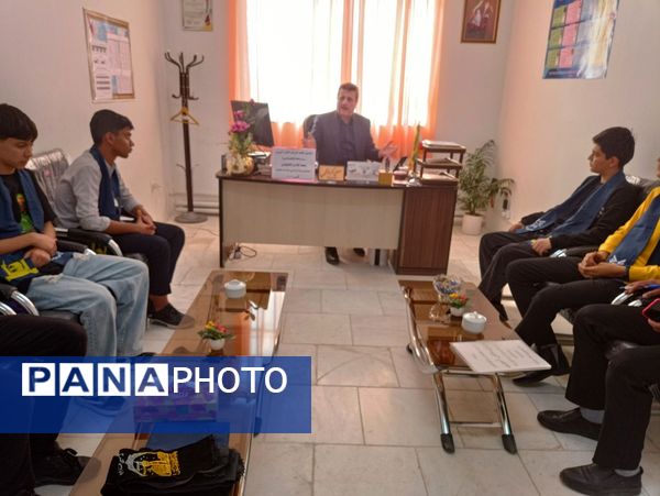 برگزاری اولین جلسه شورای دانش‌آموزی دبیرستان پسرانه متوسطه اول سما شهرستان کاشمر 
