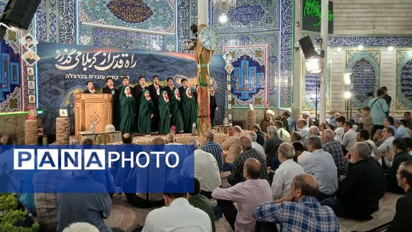یادواره و افتتاح آستان شهدا در مسیر ایثار