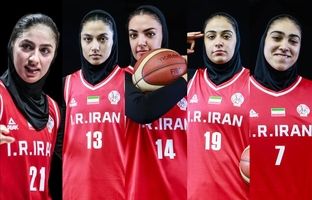 توپ قدرت بسکتبال ایران داخل سبد قهرمانی دیویژن B کاپ آسیا
