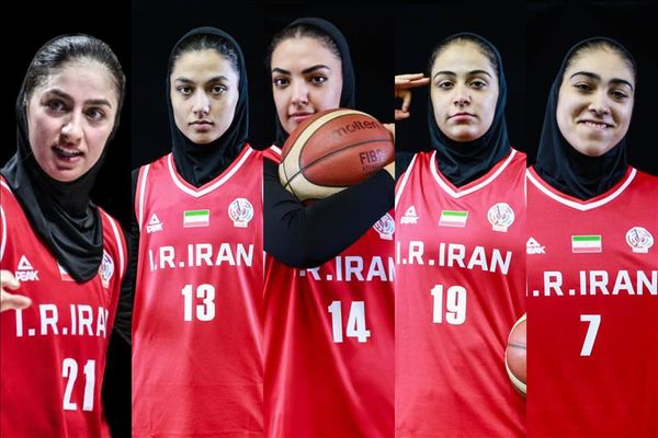 توپ قدرت بسکتبال ایران داخل سبد قهرمانی دیویژن B کاپ آسیا
