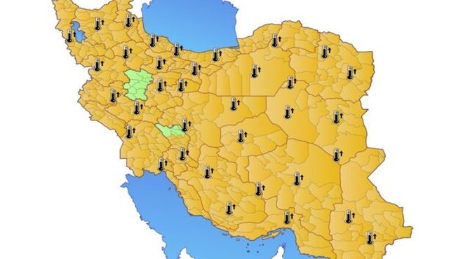 هشدار هواشناسی درخصوص افزایش دما در ۳۱ استان