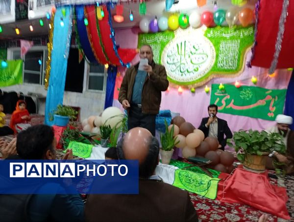 تکیه حسینی غرق در شادی علوی