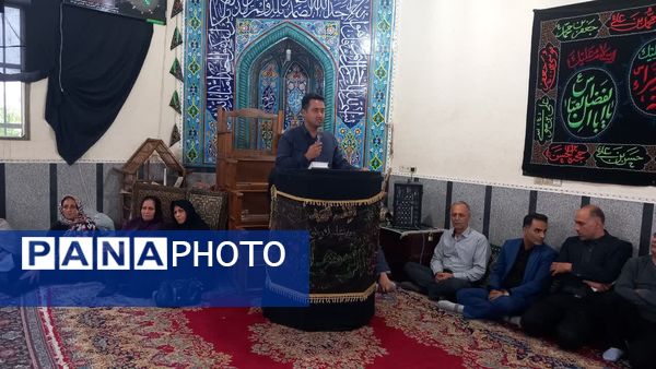 مراسم شهادت دبیر کل حزب الله لبنان در مسجد امام سجاد(ع) قائمشهر