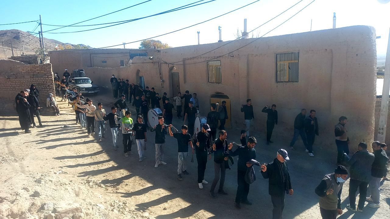 مراسم عزاداری ایام دهه فاطمیه در روستای بتو