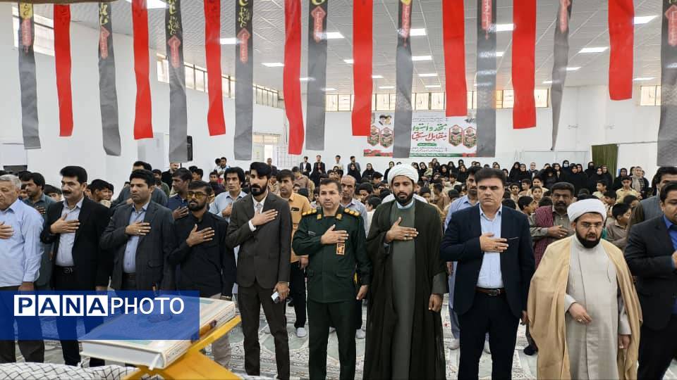 برگزاری یادواره شهدای دانش‌آموزی و شهدای امنیت شهرستان رودبار جنوب 