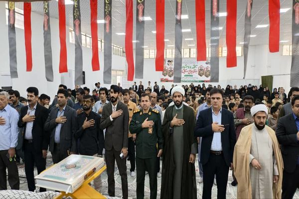 برگزاری یادواره شهدای دانش‌آموزی و شهدای امنیت شهرستان رودبار جنوب 