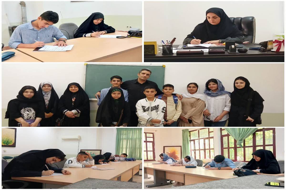 برگزاری آزمون نهایی خبرنگاری کانون فجر بابلسر