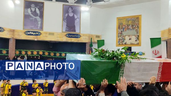 تشییع پیکر شهید گمنام در نیشابور