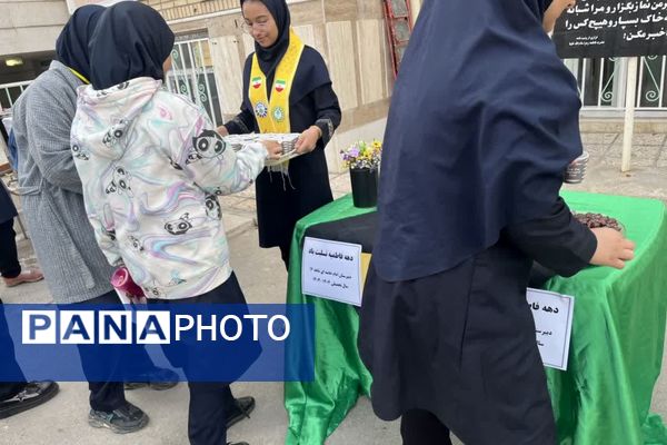 مراسم  ایام فاطمیه در آموزشگاه امام خامنه‌ای شاهد 16ناحیه 4 شیراز