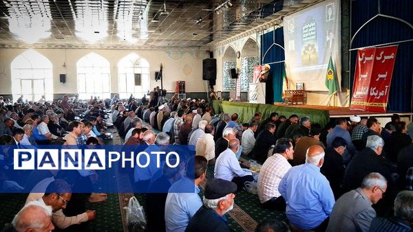 نماز عبادی سیاسی جمعه در شهرستان کاشمر 
