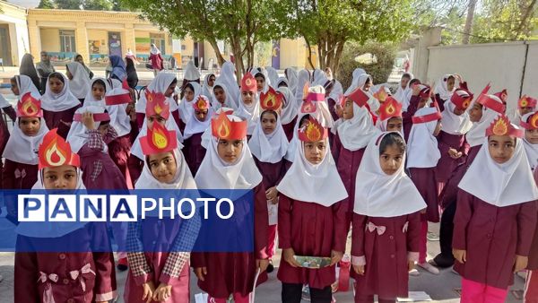 جشن عاطفه‌ها در دبستان مولوی فین؛ همدلی برای تداوم آموزش