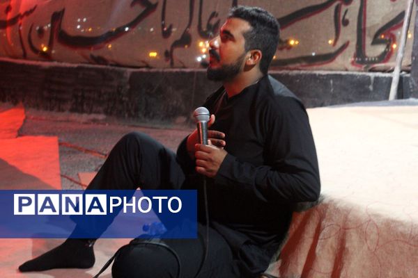 مراسم عزاداری شب هفتم ماه محرم الحرام در هیات مکتب‌‌‌الزهرا حاجی‌آباد 