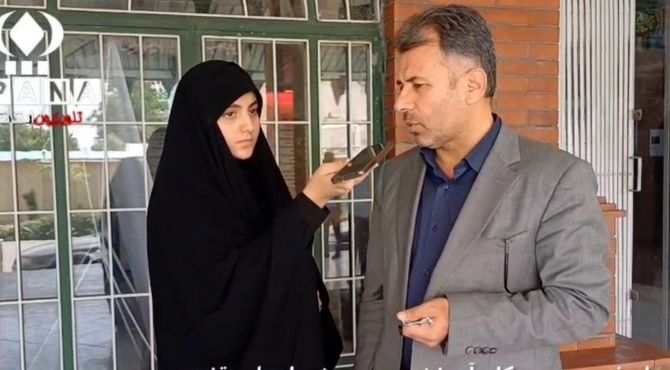 مراسم تودیع و معارفه مدیر سازمان دانش‌آموزی استان قزوین