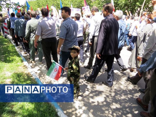 برگزاری راهپیمایی جمعه‌های خشم در بجنورد