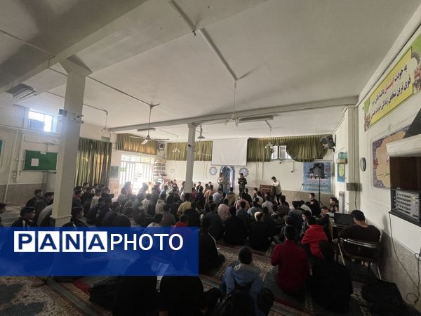 هیات هفتگی دانش‌آموزی در دبیرستان شاهد ابوذر غفاری نیشابور 