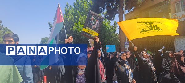 راهپیمایی جمعه خشم و نصر در نیشابور 
