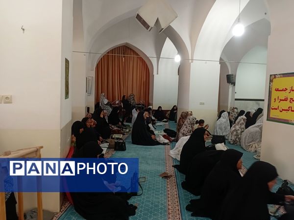 نماز جمعه در مسجد جامع شهرستان خلیل‌آباد