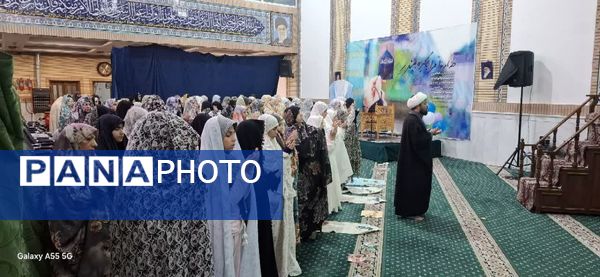  اعتکاف دانش آموزی در مسجد الغدیر