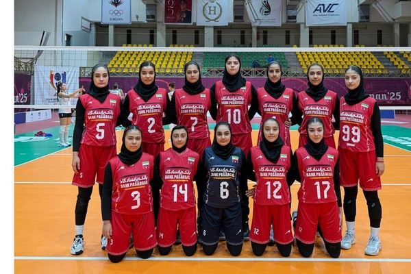 والیبال زیر ۱۶ سال آسیا؛ ایران دهم شد