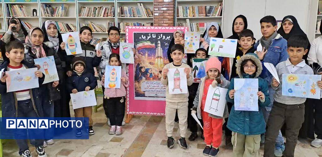 حضور کودکان البرزی در جشن «پرواز تا ثریا»