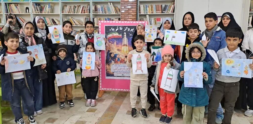 حضور کودکان البرزی در جشن «پرواز تا ثریا»