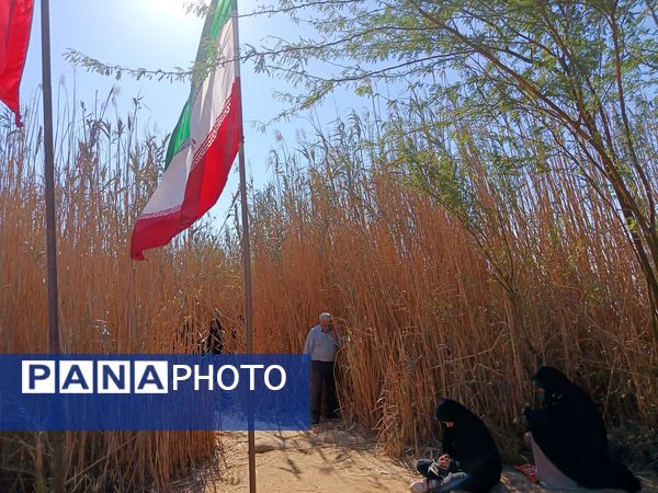 حضور دختران رضویه در اردوی راهیان نور