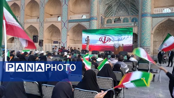 نمایش اقتدار ملت بزرگ ایران در یزد