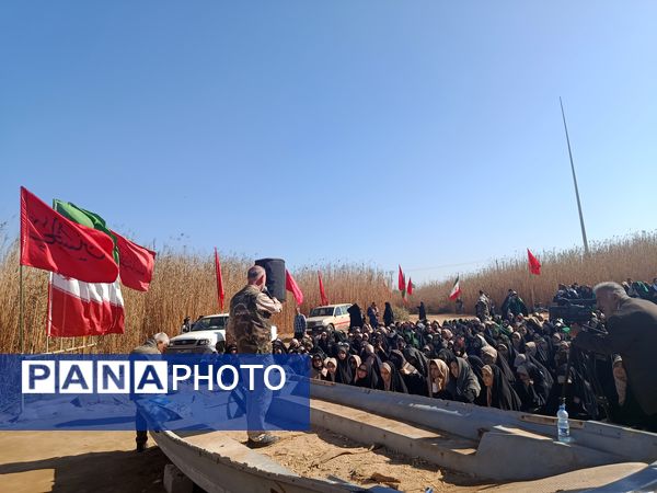 حضور دختران رضویه در اردوی راهیان نور