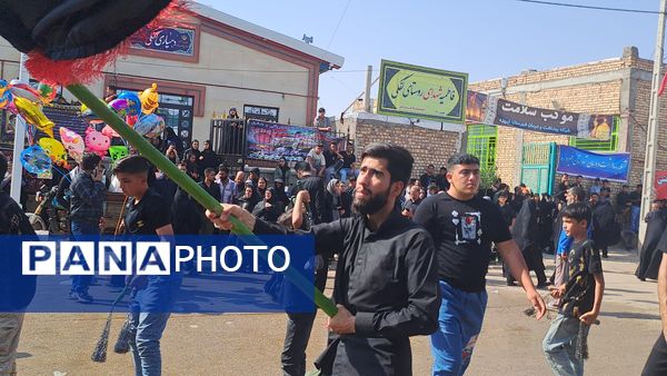 مراسم عزاداری و زنجیر زنی شهادت امام حسن مجتبی(ع) و رحلت پیامبر اکرم (ص) در  روستای کفکی خراسان رضوی