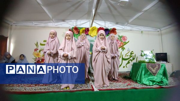 جشن عید مبعث در دبستان شاهد حاج تقی آقا بزرگ مشهد