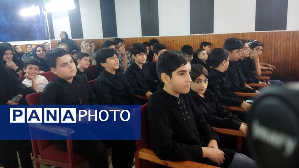 مراسم تجلیل از دانش‌آموزان منتخب طرح‌های حوزه ابتدایی در قائمشهر
