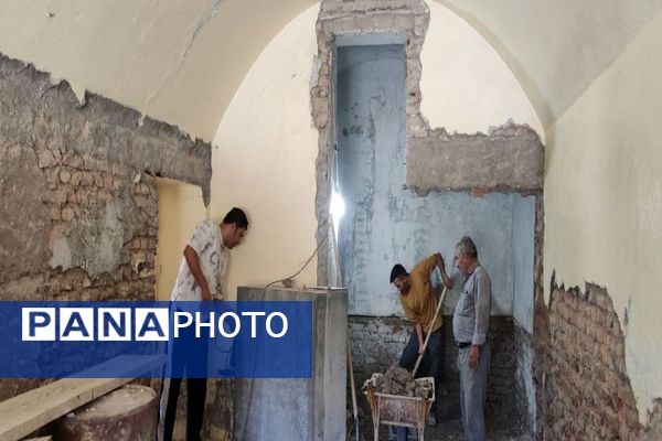 بهسازی غسالخانه شهر بار نیشابور 