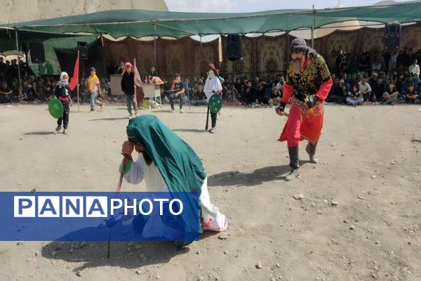 مراسم تعزیه خوانی اربعین حسینی در شهر نیشابور