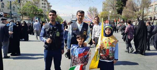 راهپیمایی روز قدس با حضور مسئولان اداره‌کل آموزش‌وپرورش استان خراسان رضوی