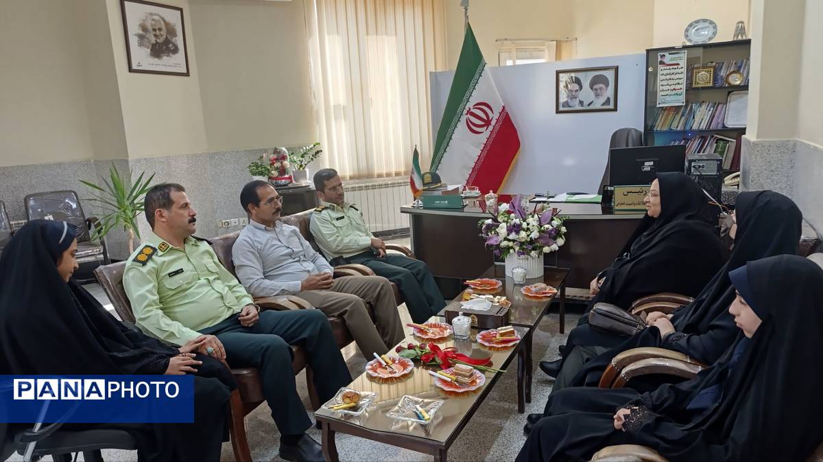 دیدار صمیمانه با پرسنل خدوم نیروی انتظامی نیشابور